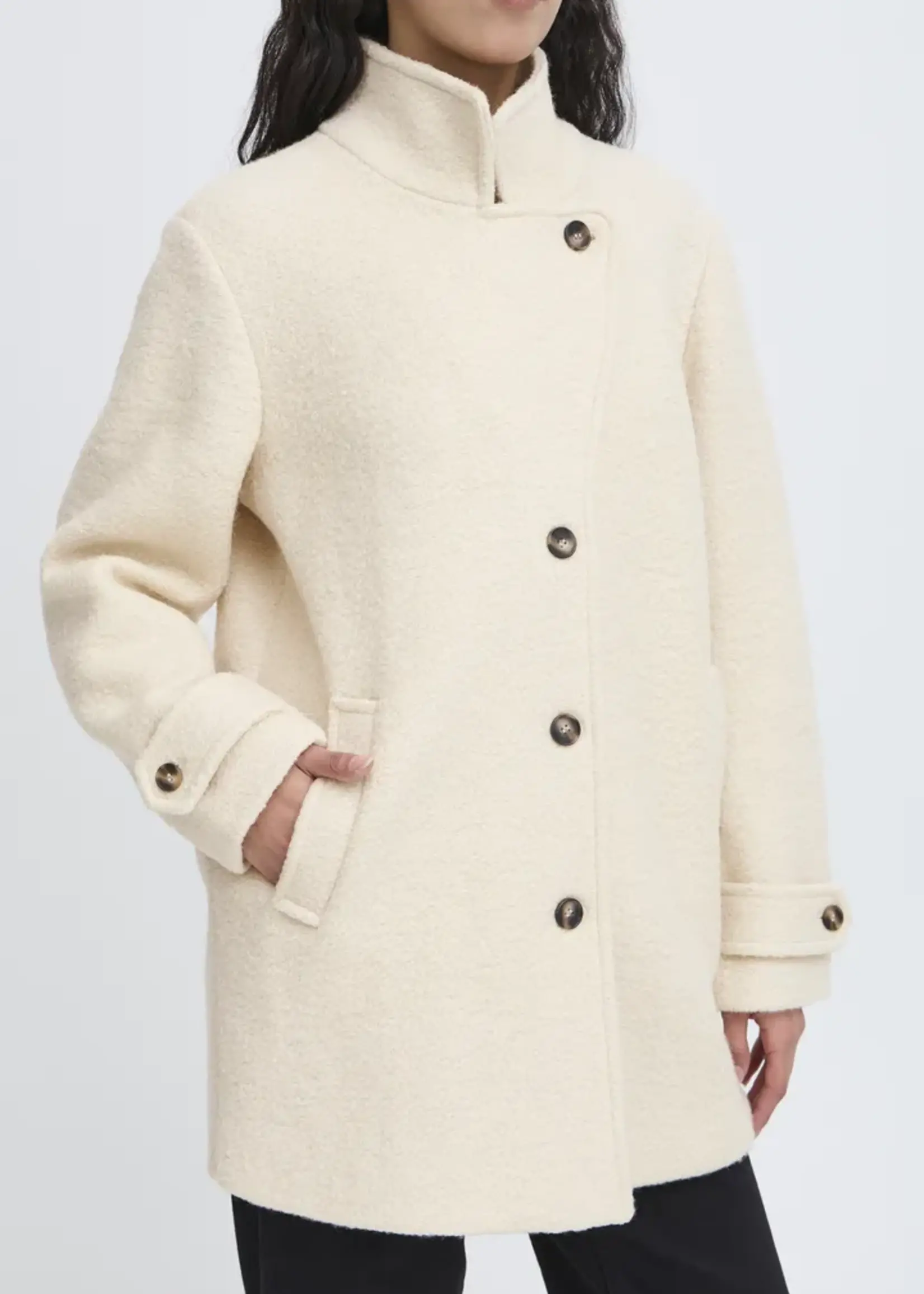 ICHI ICHI IHStipa Jacket - Almond Milk