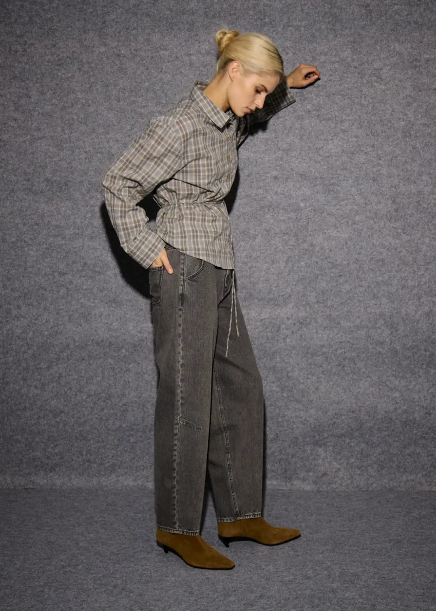 ICHI ICHI IHNamelly Jeans - Denim Grey Washed