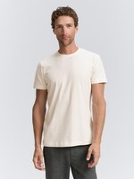 Tom Tailor Tom Tailor Fitted Basic T-Shirt - Gardenia White