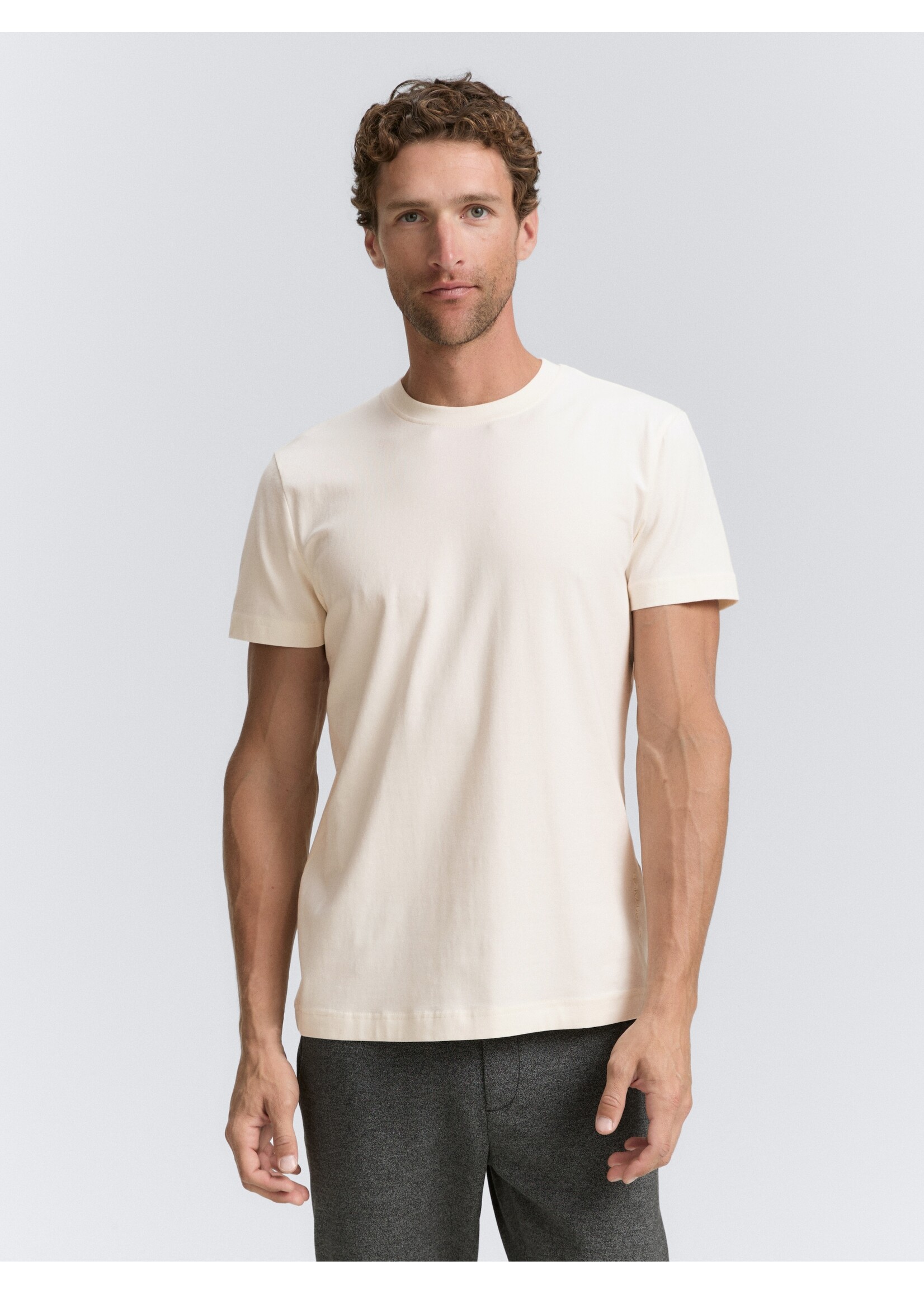 Tom Tailor Tom Tailor T-Shirt Basique Ajusté - Gardenia White