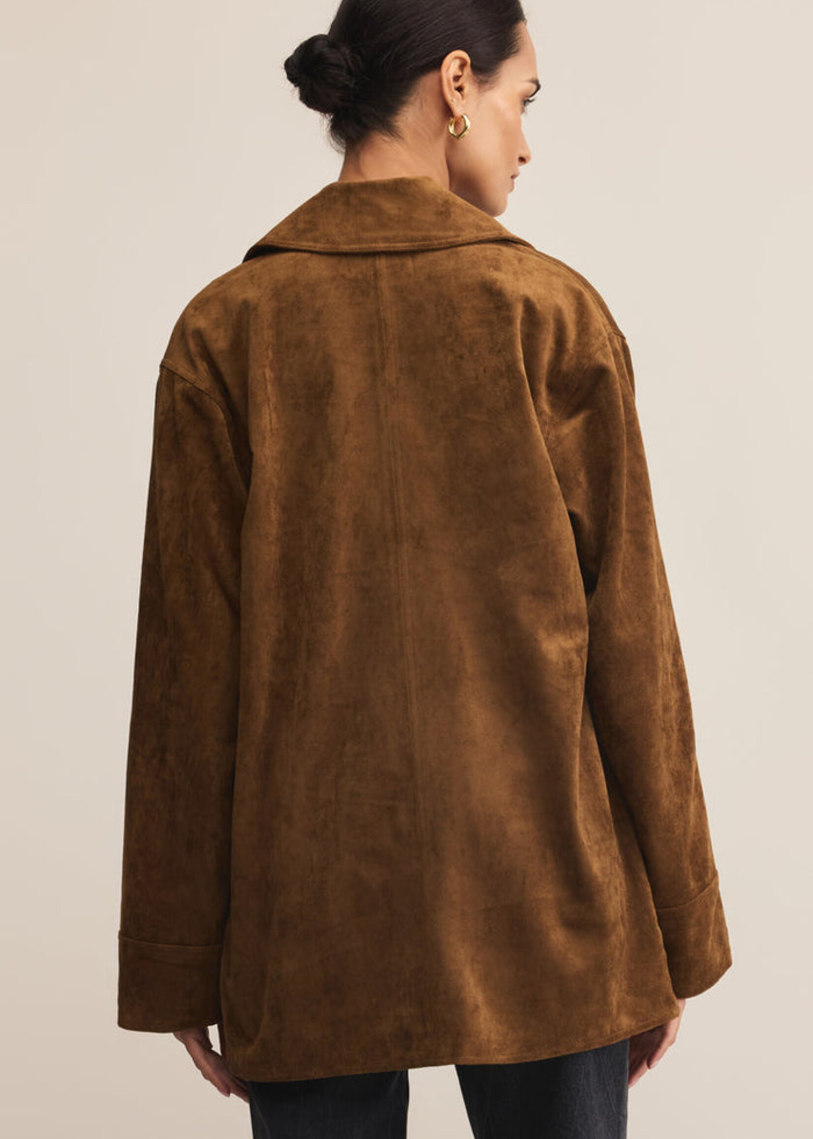 Z-Supply Z-Supply Decker Suede Coat - Coconut