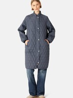 Ilse Jacobsen Ilse Jacobsen Long Quilt Coat - Ombre Blue