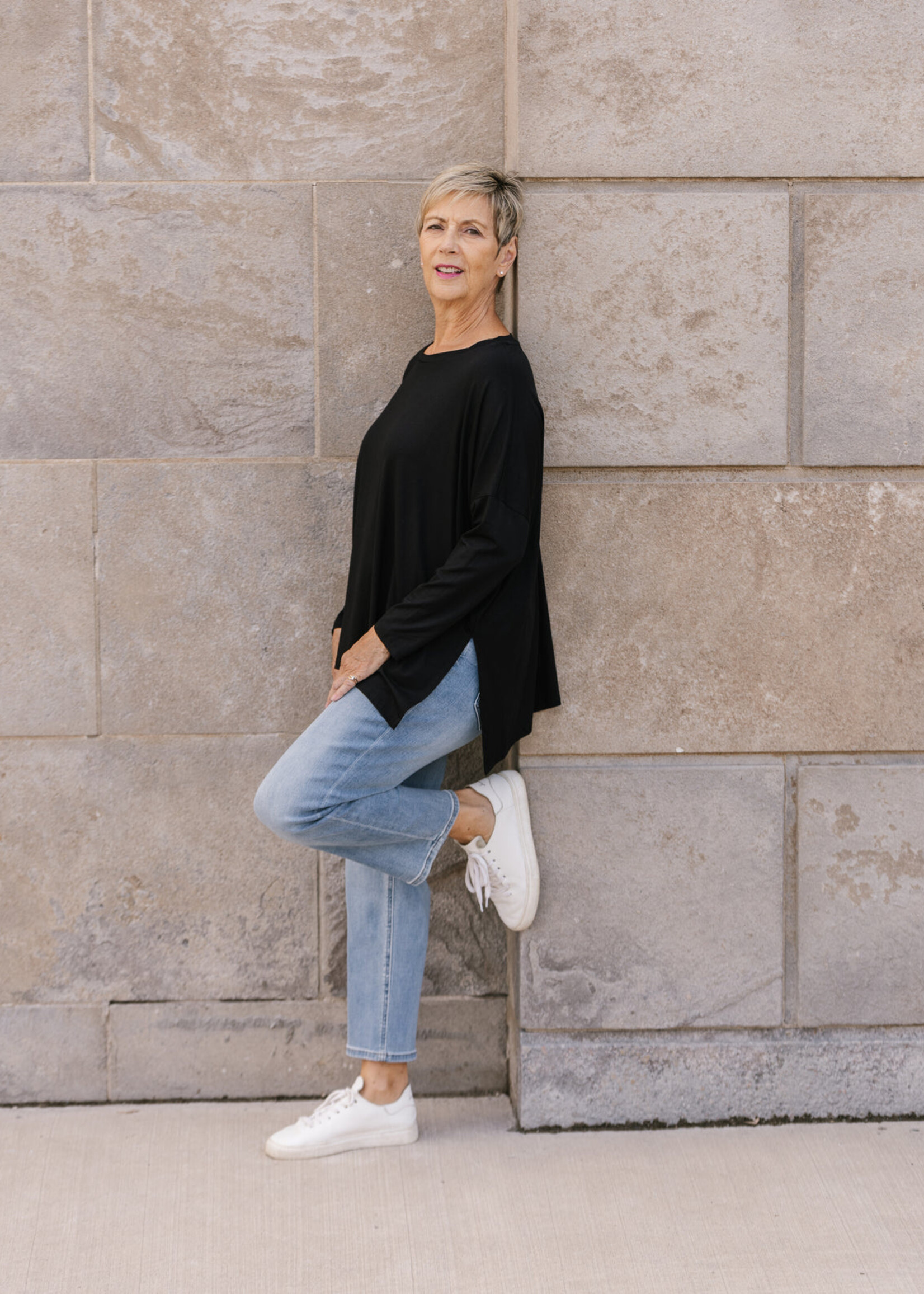 Shannon Passero Isabel Top - Black Tencel