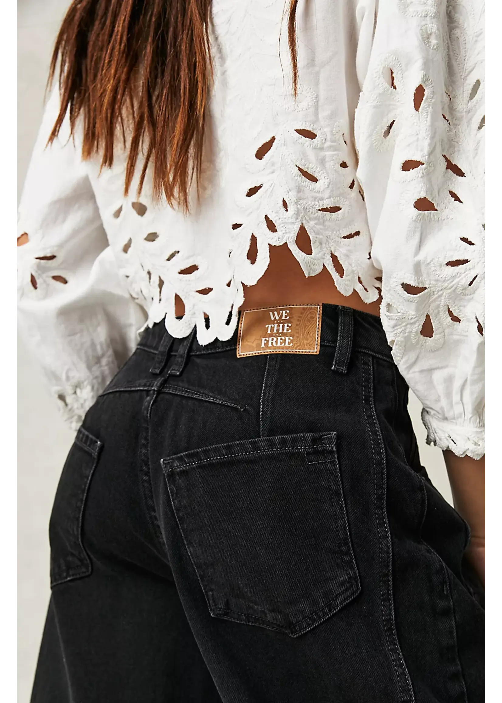 Free People Free People Barrel Mi-Hauteur Good Luck - Soundwave
