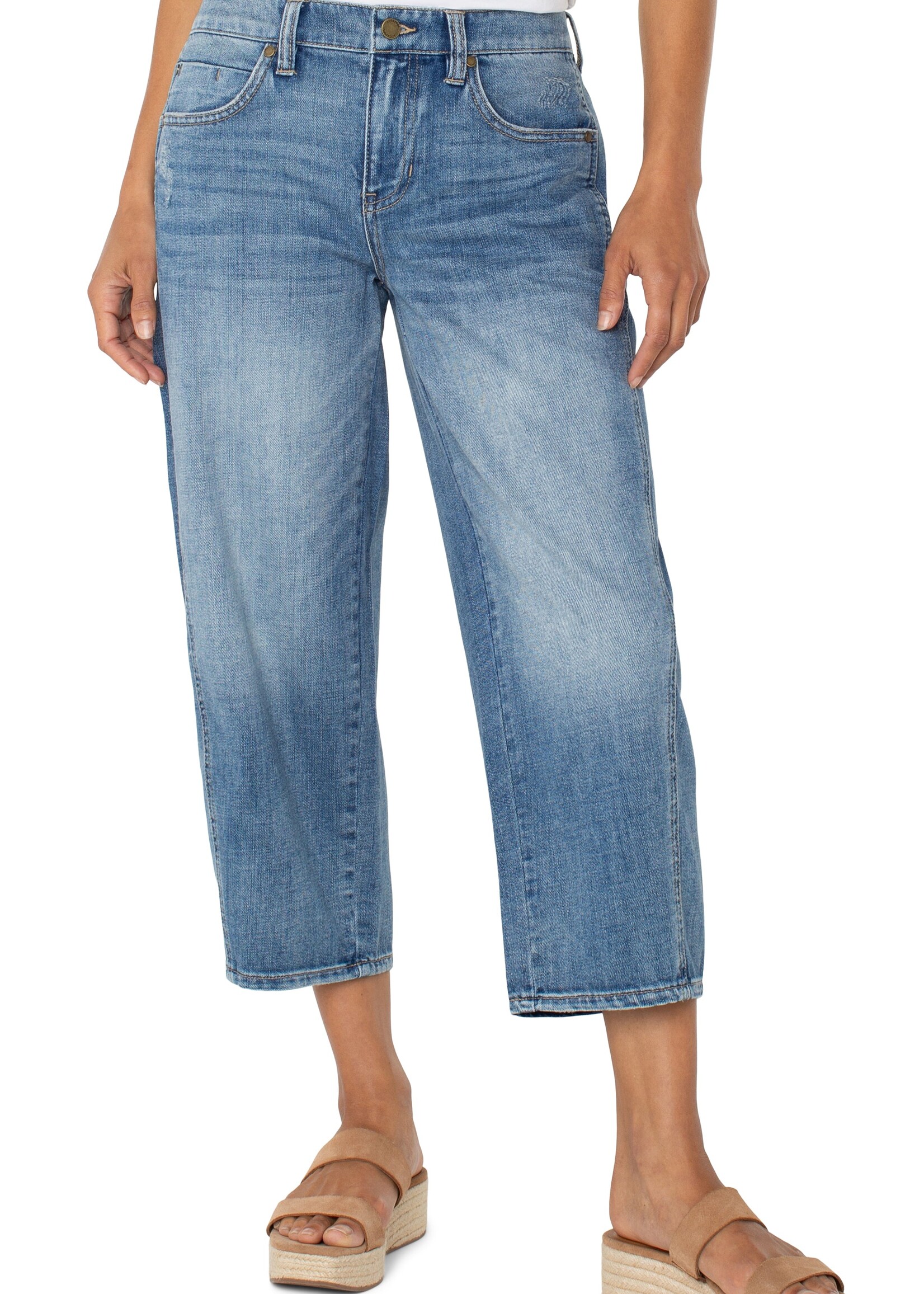 Liverpool Liverpool Barrel Jean - Isla Vista