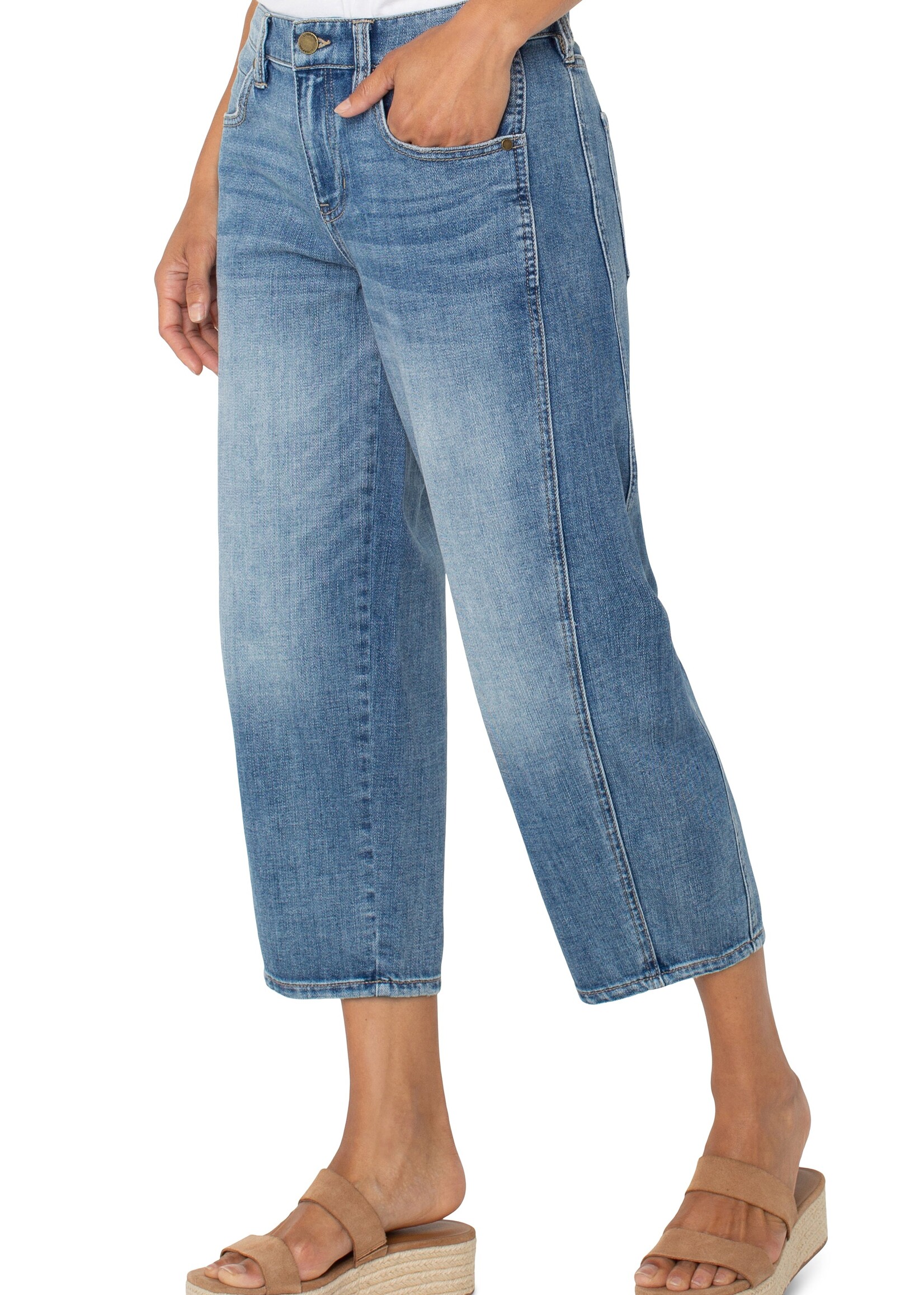 Liverpool Liverpool Barrel Jean - Isla Vista