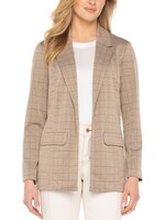 Liverpool Liverpool Boyfriend Blazer - Khaki Grid Check
