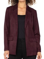 Liverpool Liverpool Boyfriend Blazer - Dark Oxblood