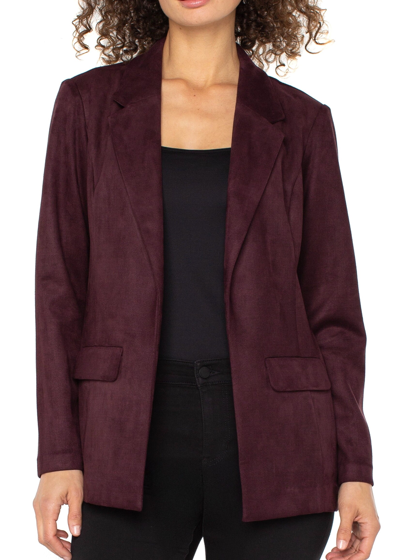 Liverpool Liverpool Blazer Boyfriend - Dark Oxblood