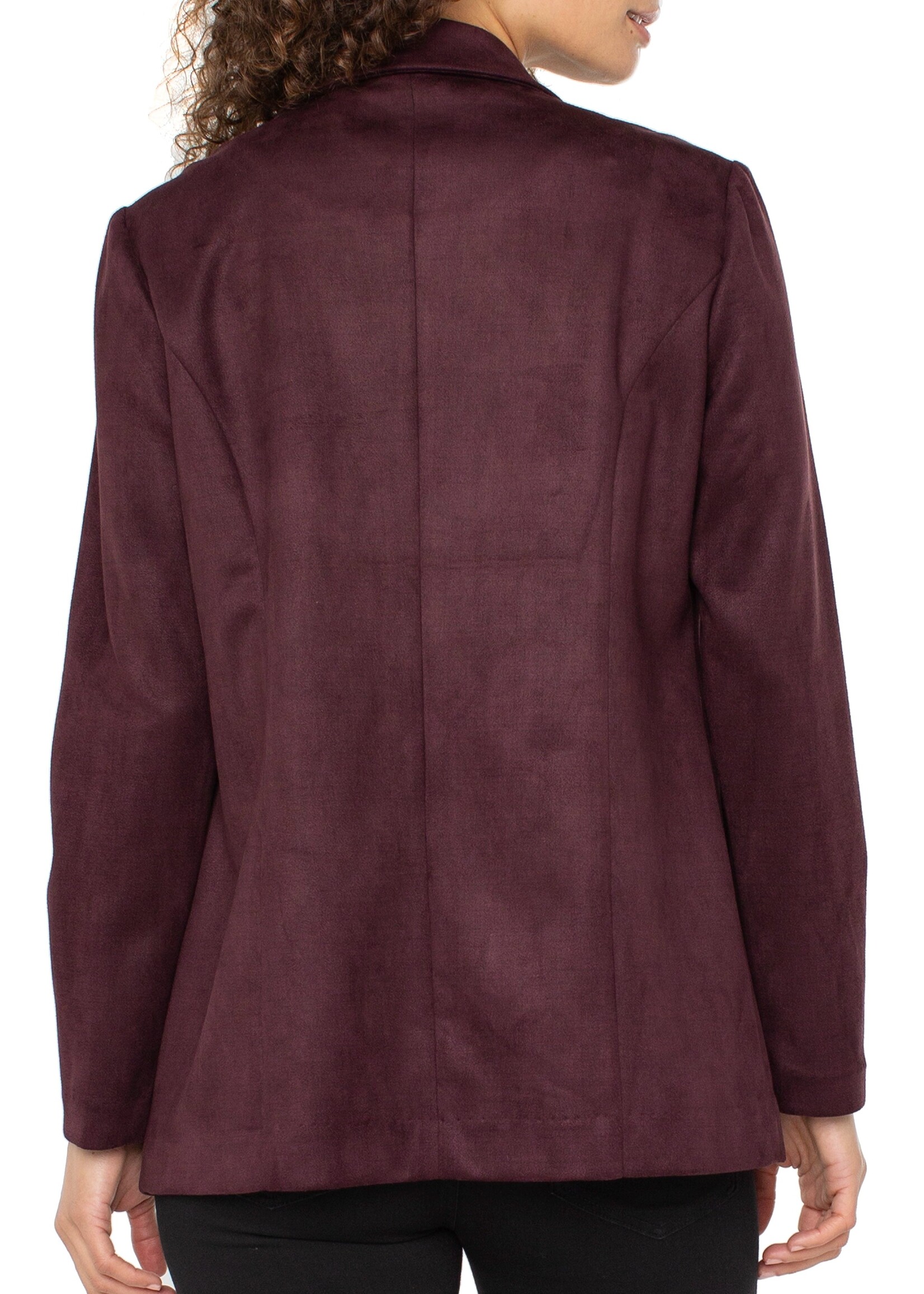 Liverpool Liverpool Blazer Boyfriend - Dark Oxblood