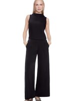 I love Tyler Madison Tyler Madison Pantalon Large Belize - Noir