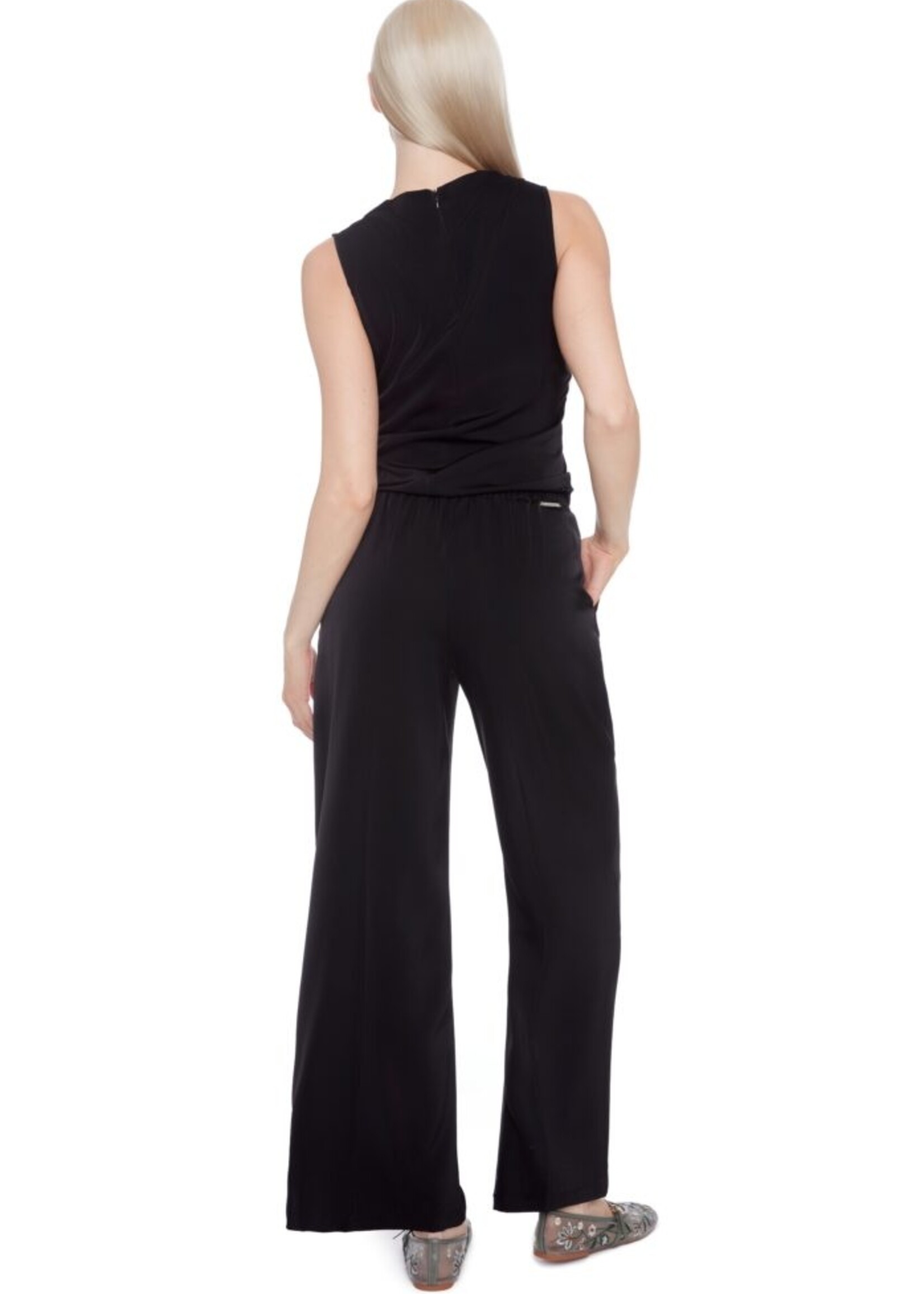I love Tyler Madison Tyler Madison Belize Wide Leg Pant - Black