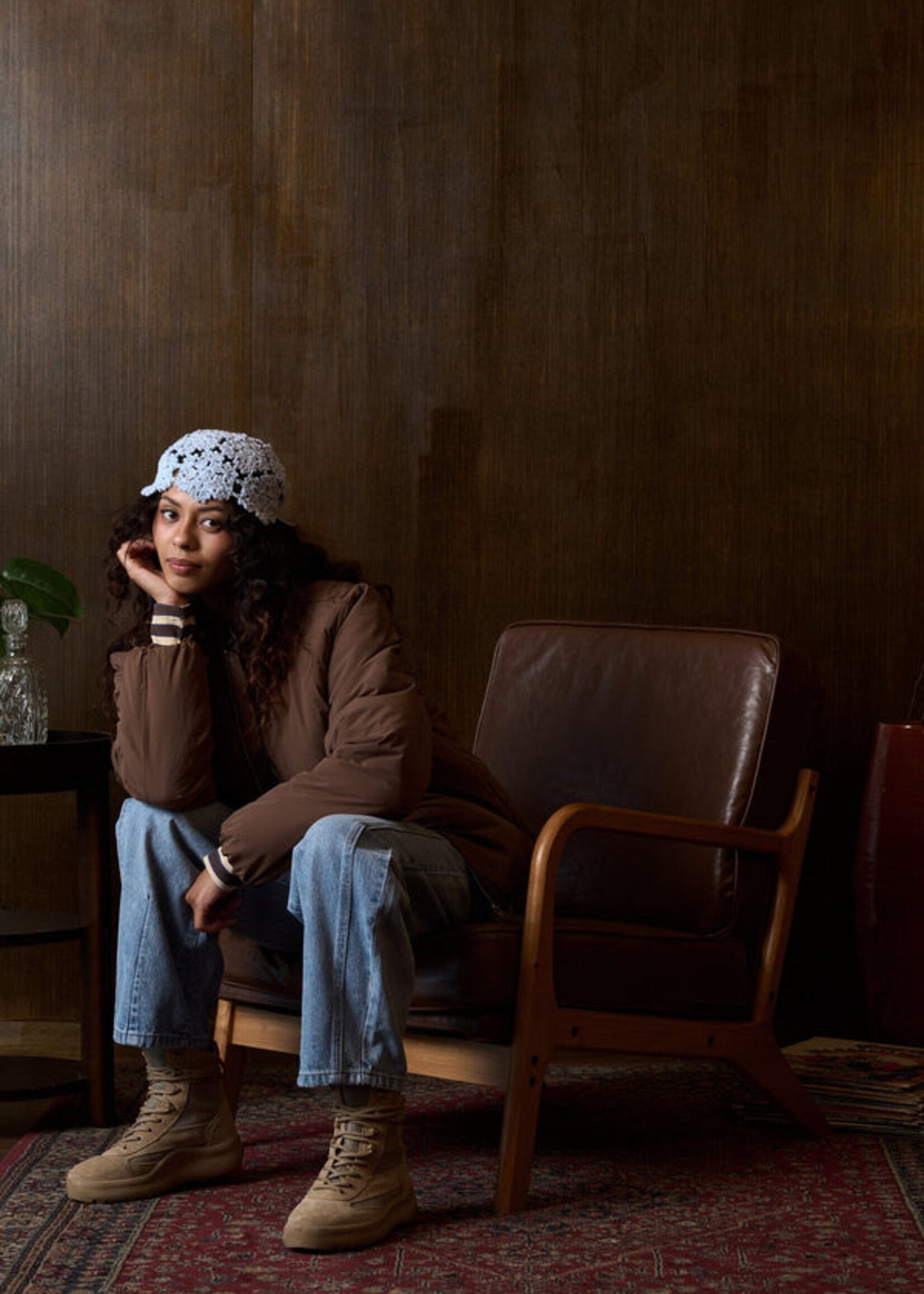 Kuwalla Kuwalla Jambe De Tonneau Jacqueline - Mid Blue