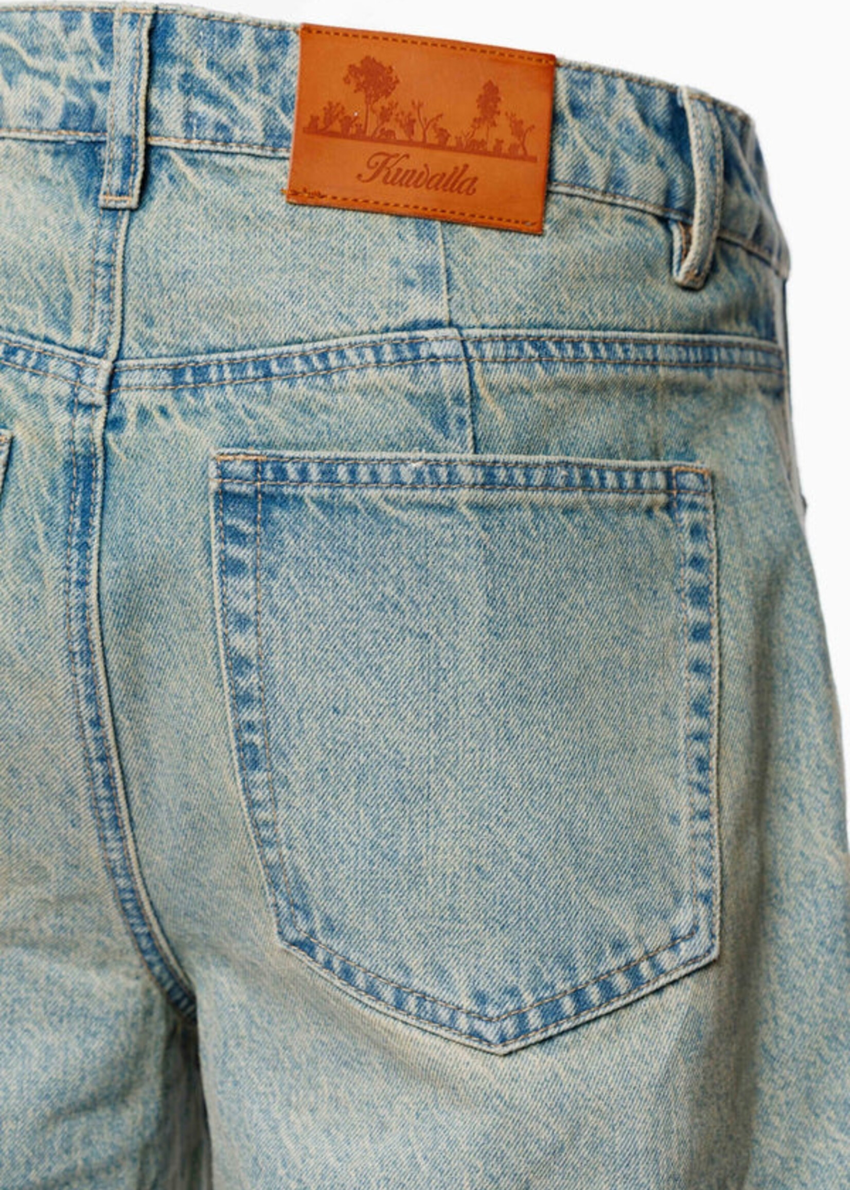 Kuwalla Kuwalla Jacqueline Barrel Leg - Vintage Blue