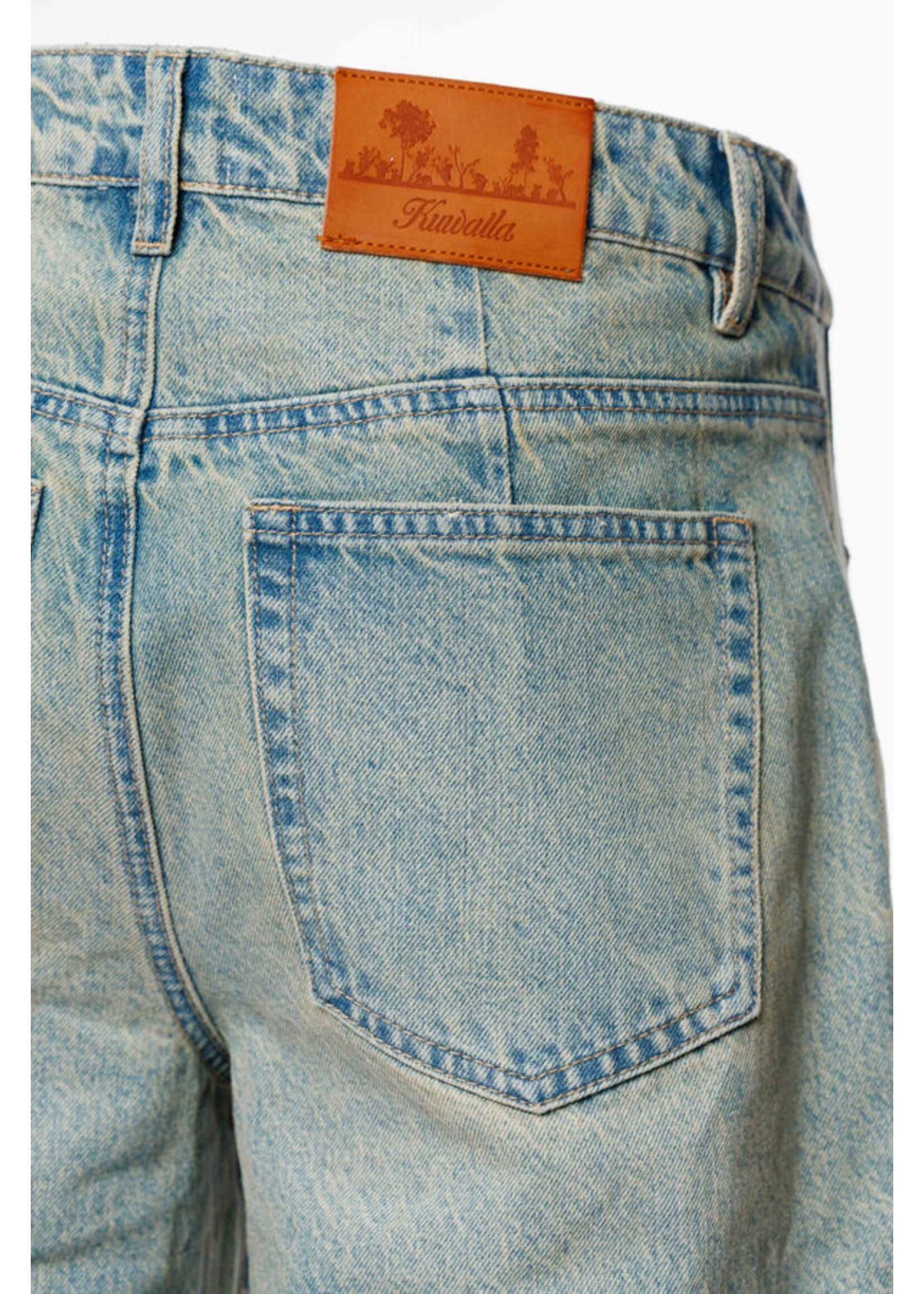 Kuwalla Kuwalla Jambe De Tonneau Jacqueline - Vintage Blue