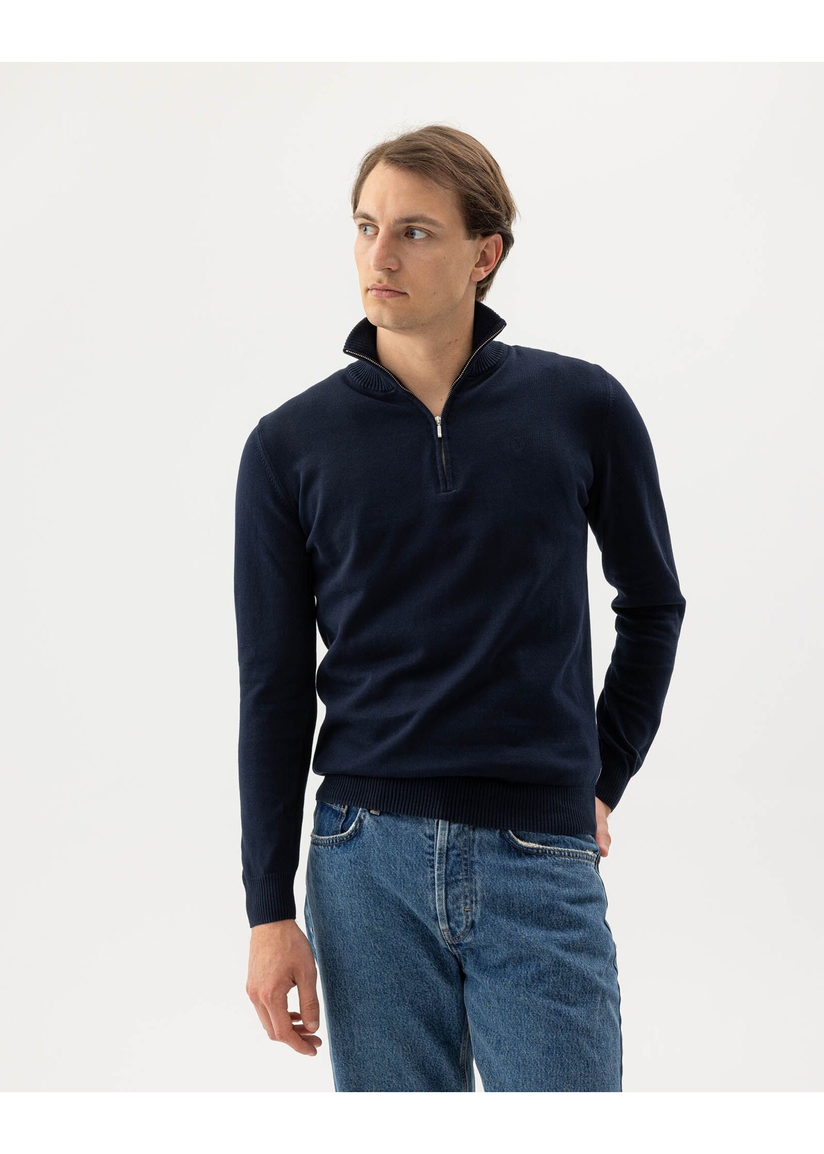 Holebrook Holebrook Holger T-Neck - Navy