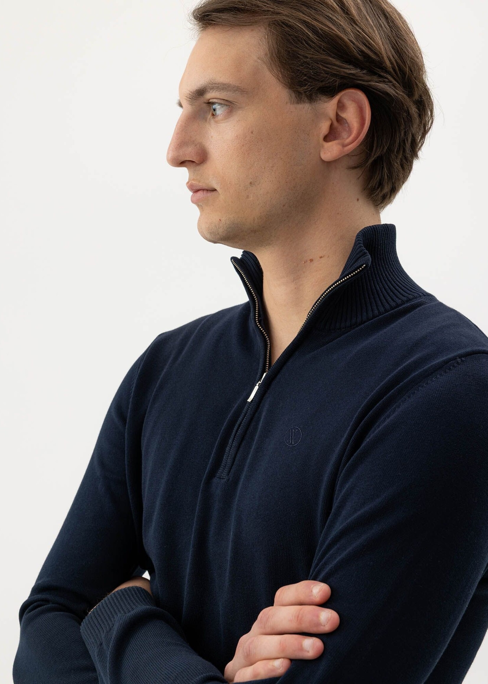 Holebrook Holebrook Holger T-Neck - Navy