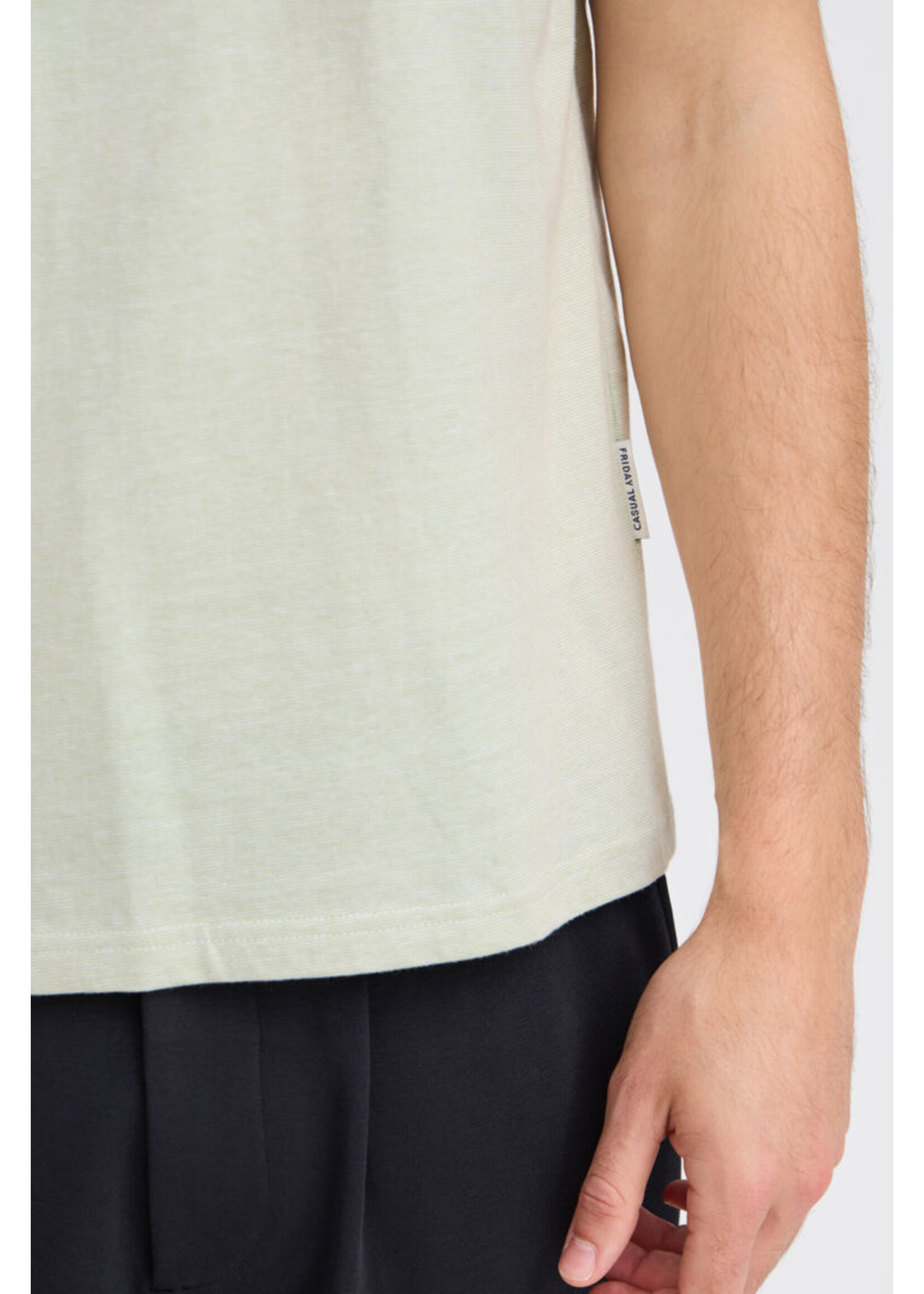 Casual Friday Casual Friday T-Shirt À Micro-Rayures Thor - Tea