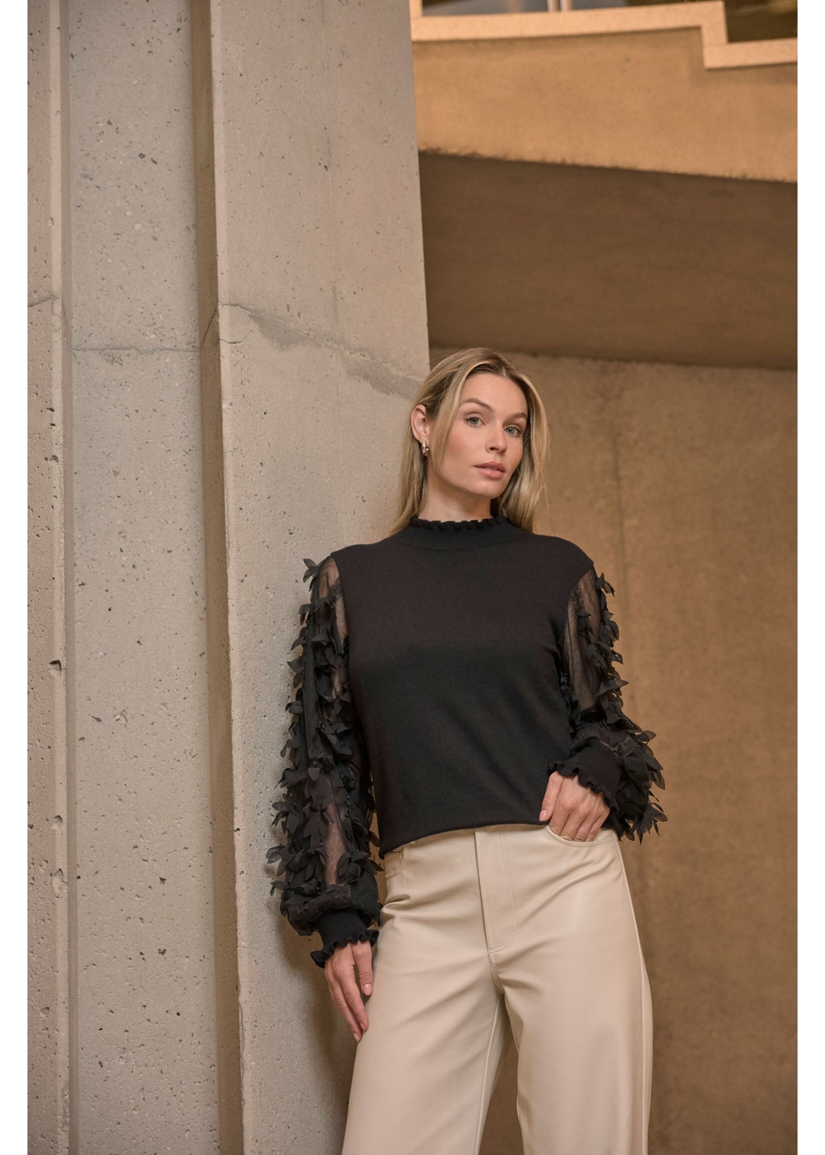 Rino & Pelle Rino & Pelle Pull Romi - Noir