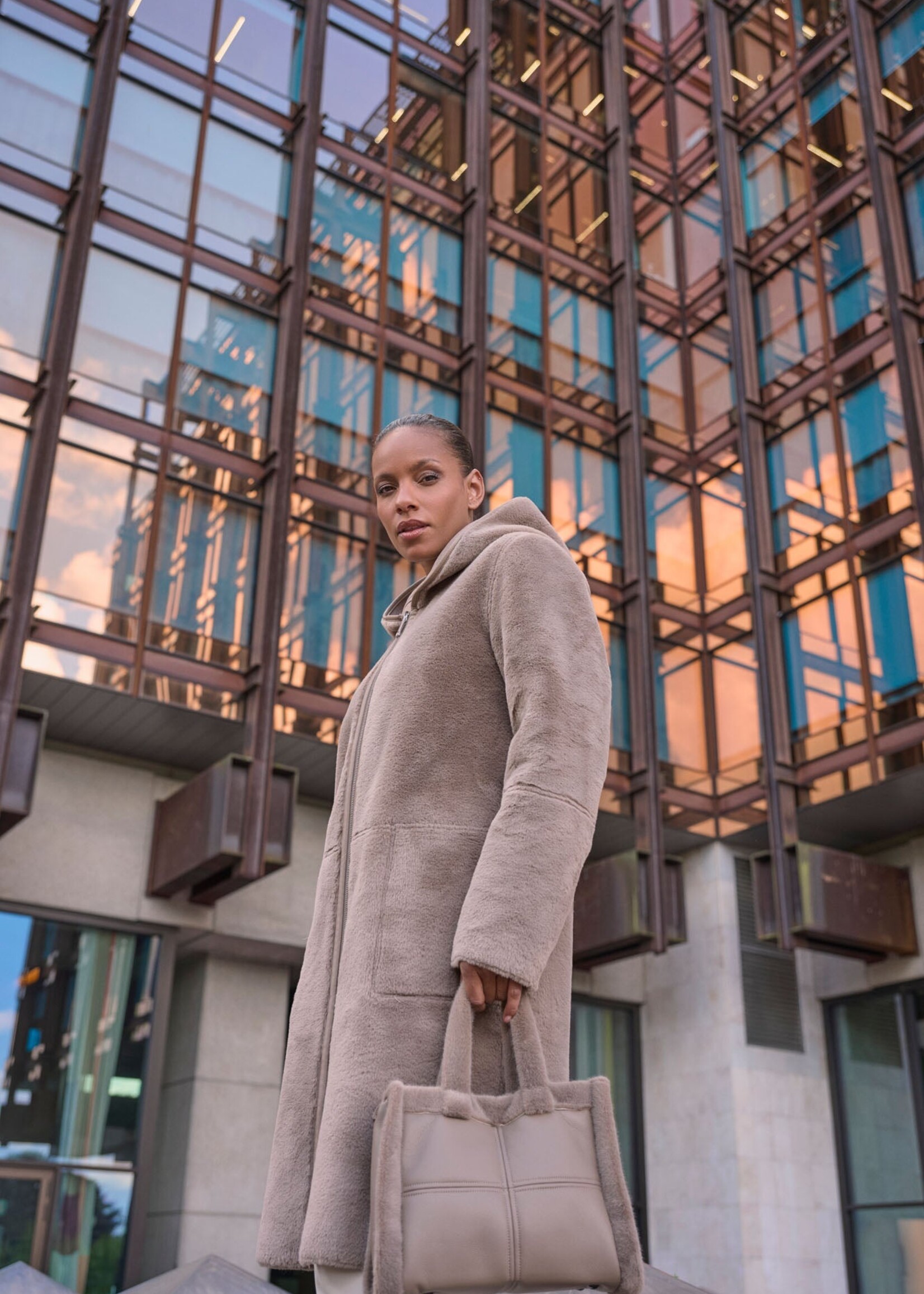 Rino & Pelle Rino & Pelle Jasha Small Shopper - Toffee