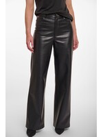 Rino & Pelle Rino & Pelle Corian Straight Leg PU Pants - Black