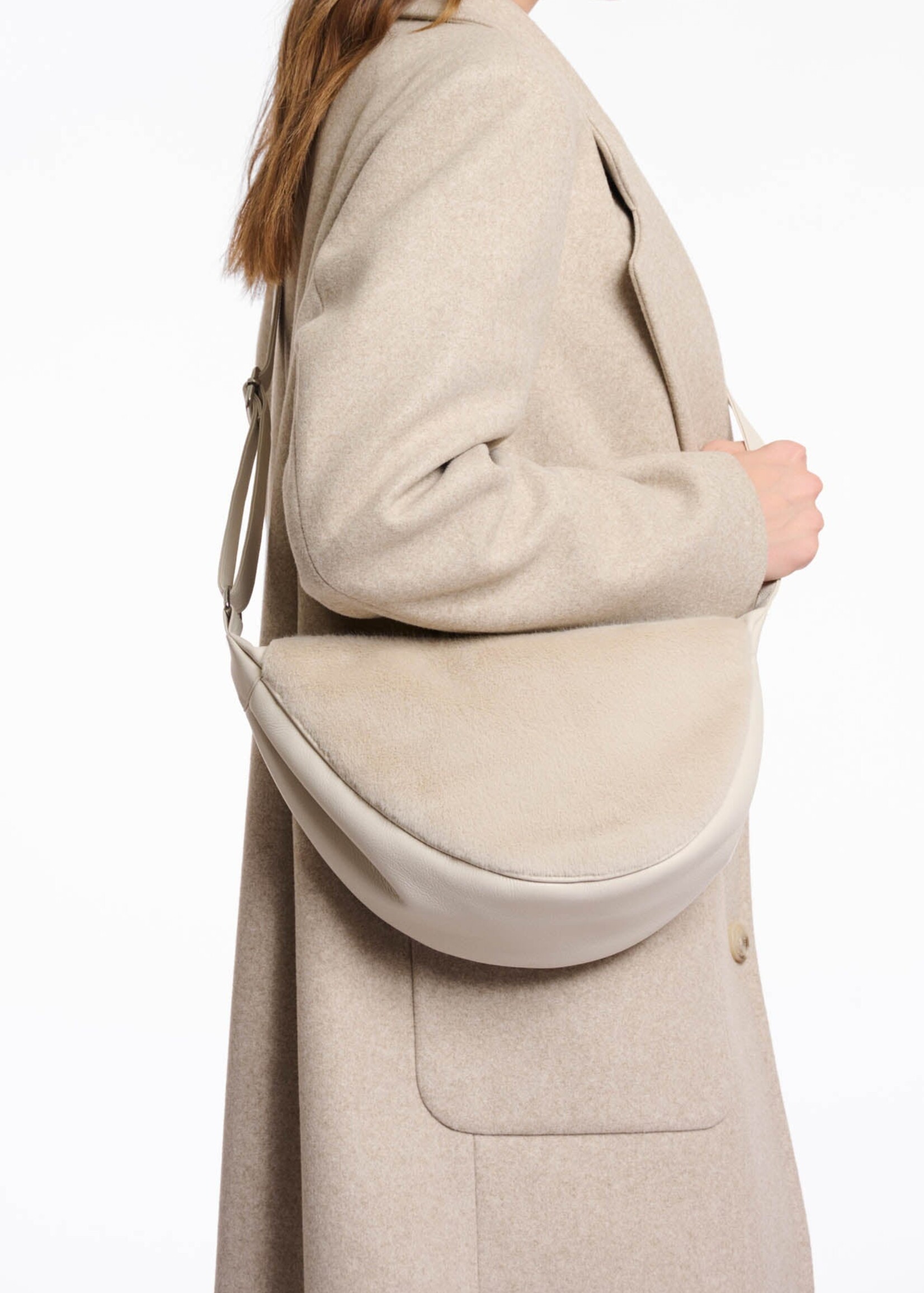 Rino & Pelle Rino & Pelle Dalina Round Crossbody Bag - Birch