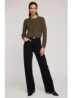 Gentle Fawn Mirabelle Knit Top - Heather Olive