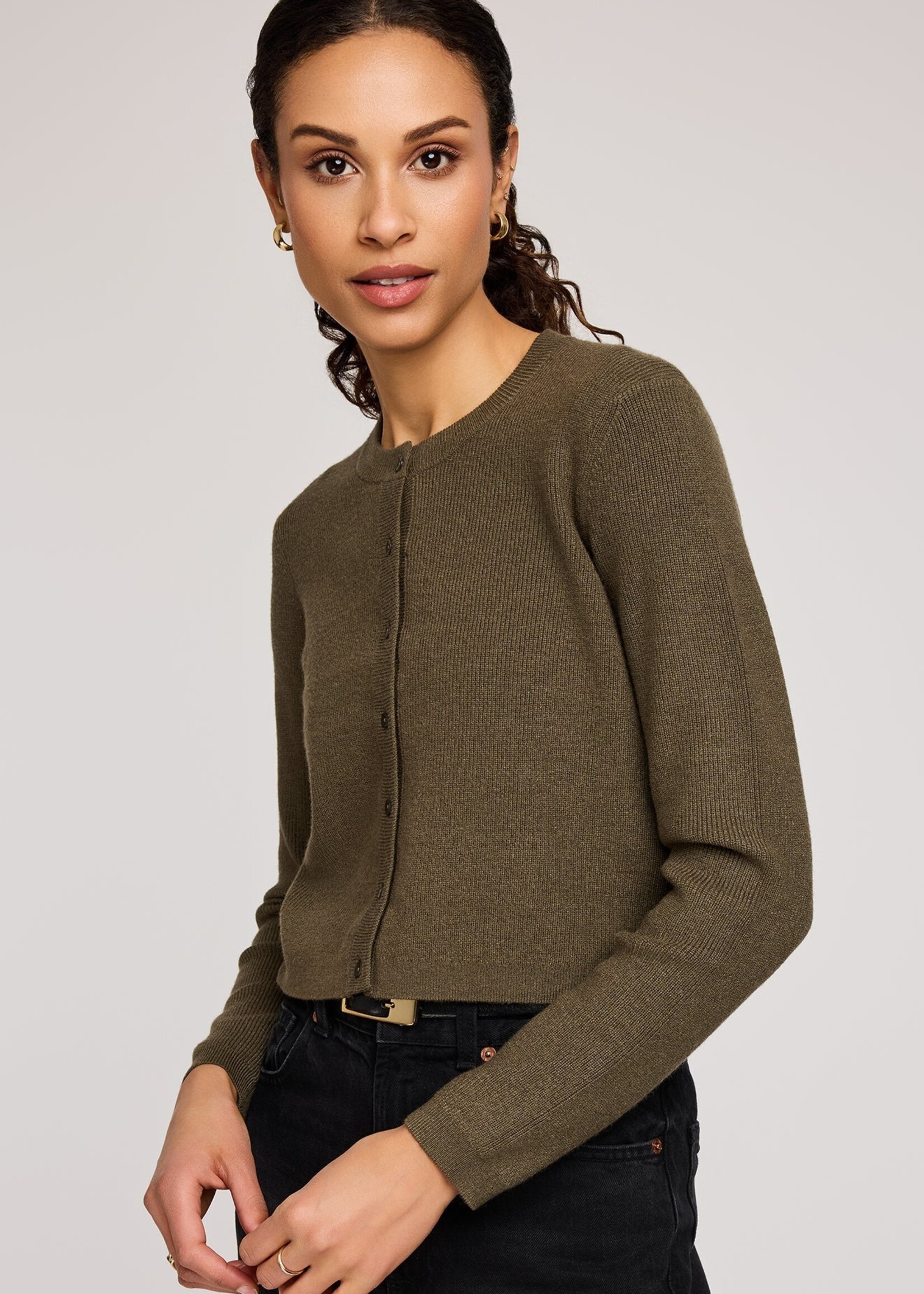 Gentle Fawn Mirabelle Knit Top - Heather Olive