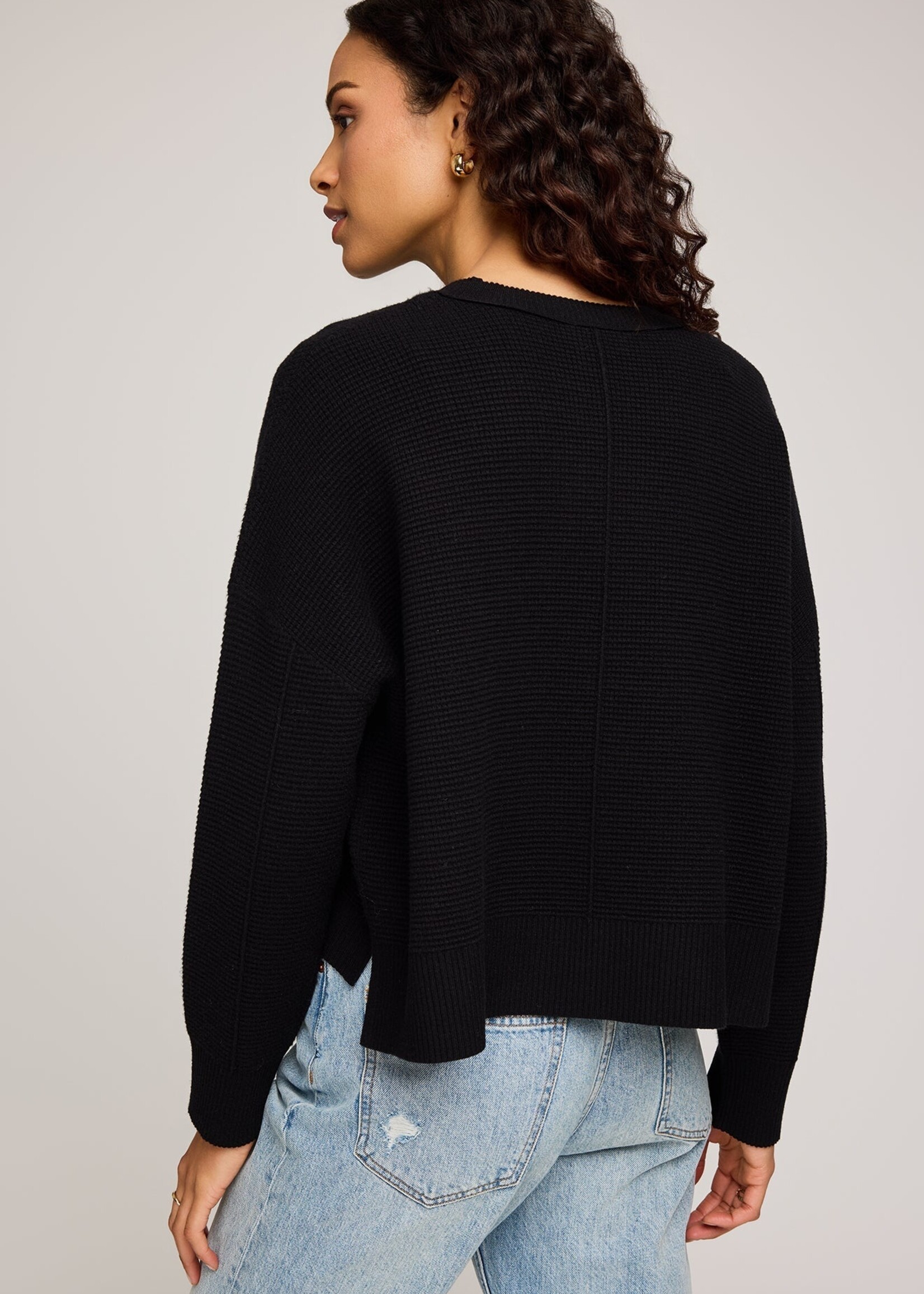 Gentle Fawn Axel Crewneck Sweater - Black