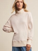Z-Supply Z-Supply Sable Rib Sweatshirt - Warm White