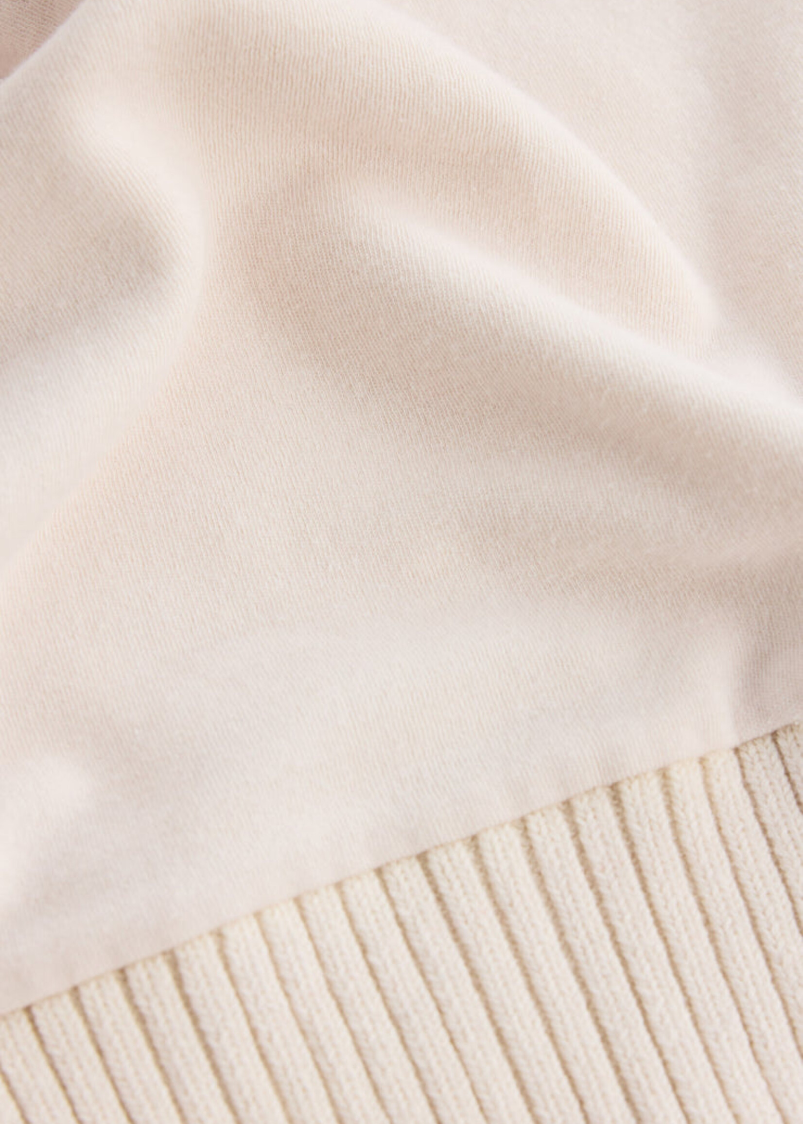 Z-Supply Z-Supply Sable Rib Sweatshirt - Warm White