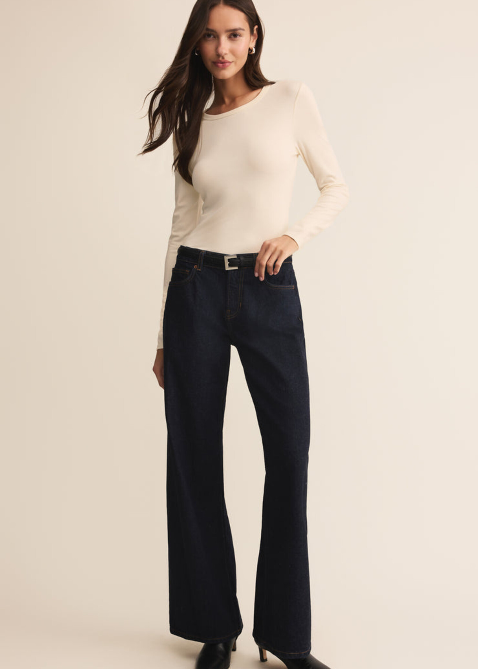 Z-Supply Z-Supply Second Skin Crew LS - Cloud