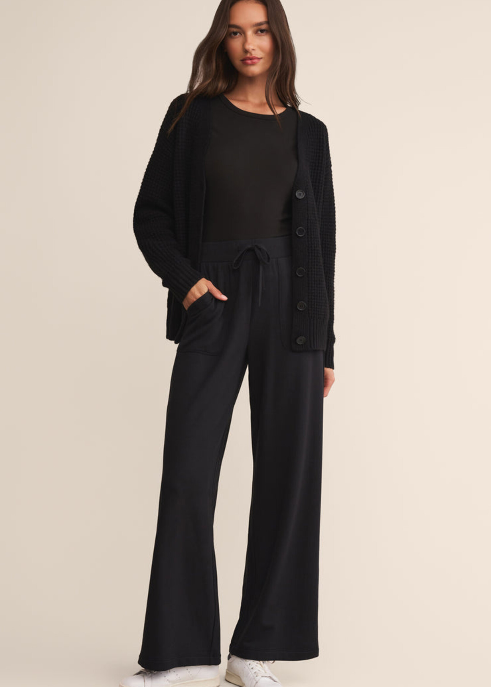 Z-Supply Z-Supply Second Skin Crew LS - Black