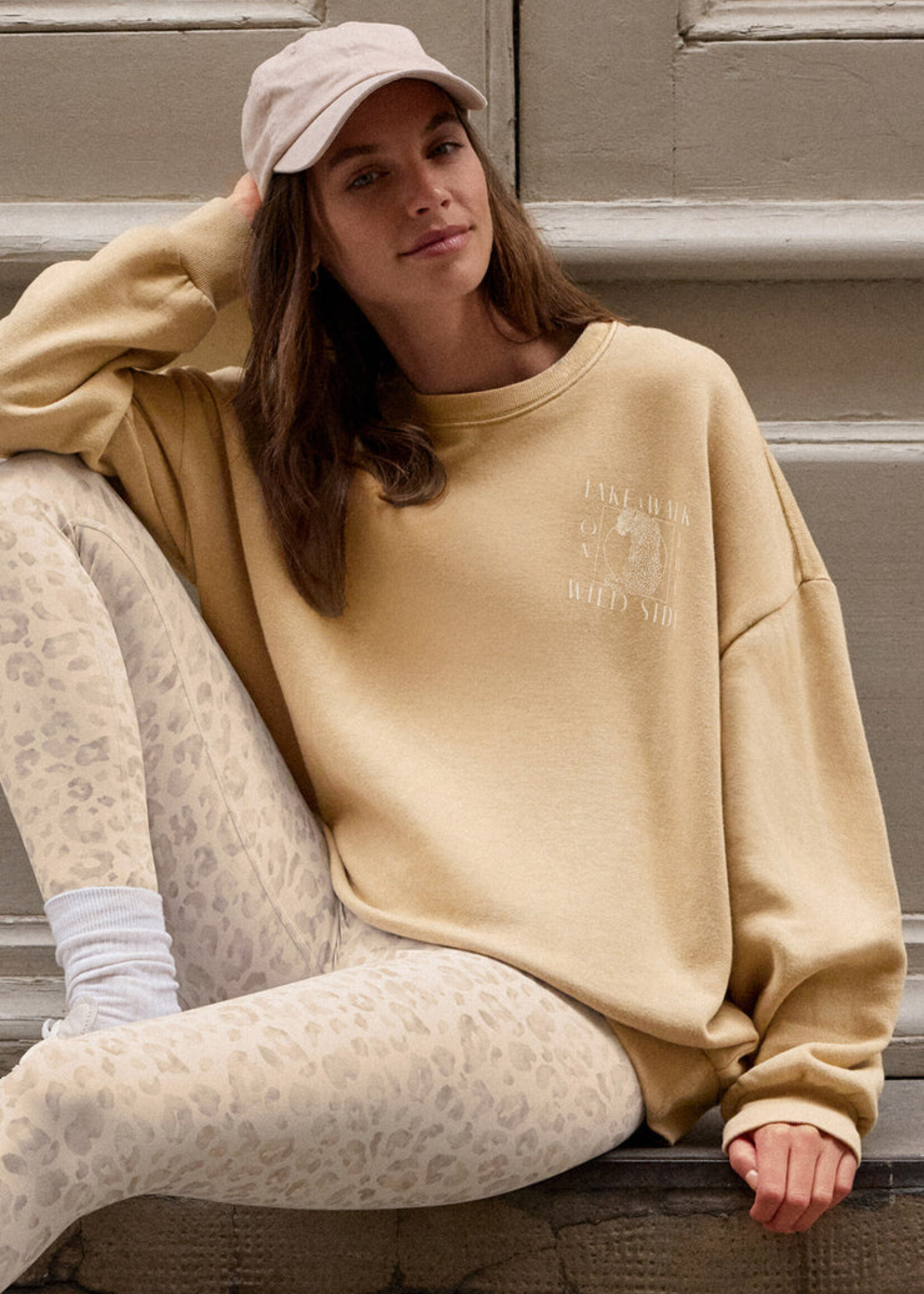 Z-Supply Z-Supply Wild Side Sweatshirt - Washed Gold