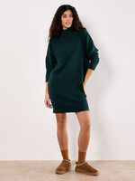 Apricot Apricot Thick Rib Cocoon Dress - Green