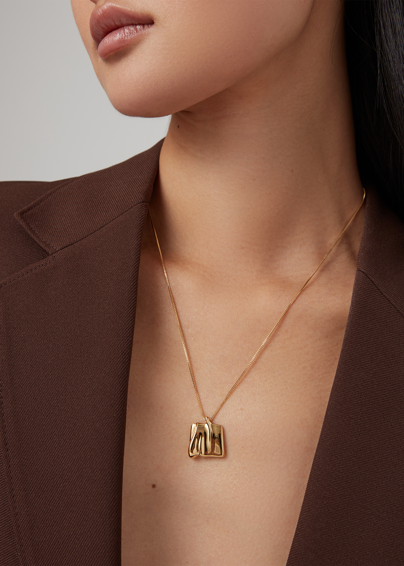 Jenny Bird Collier Pendentif Sundra - Or