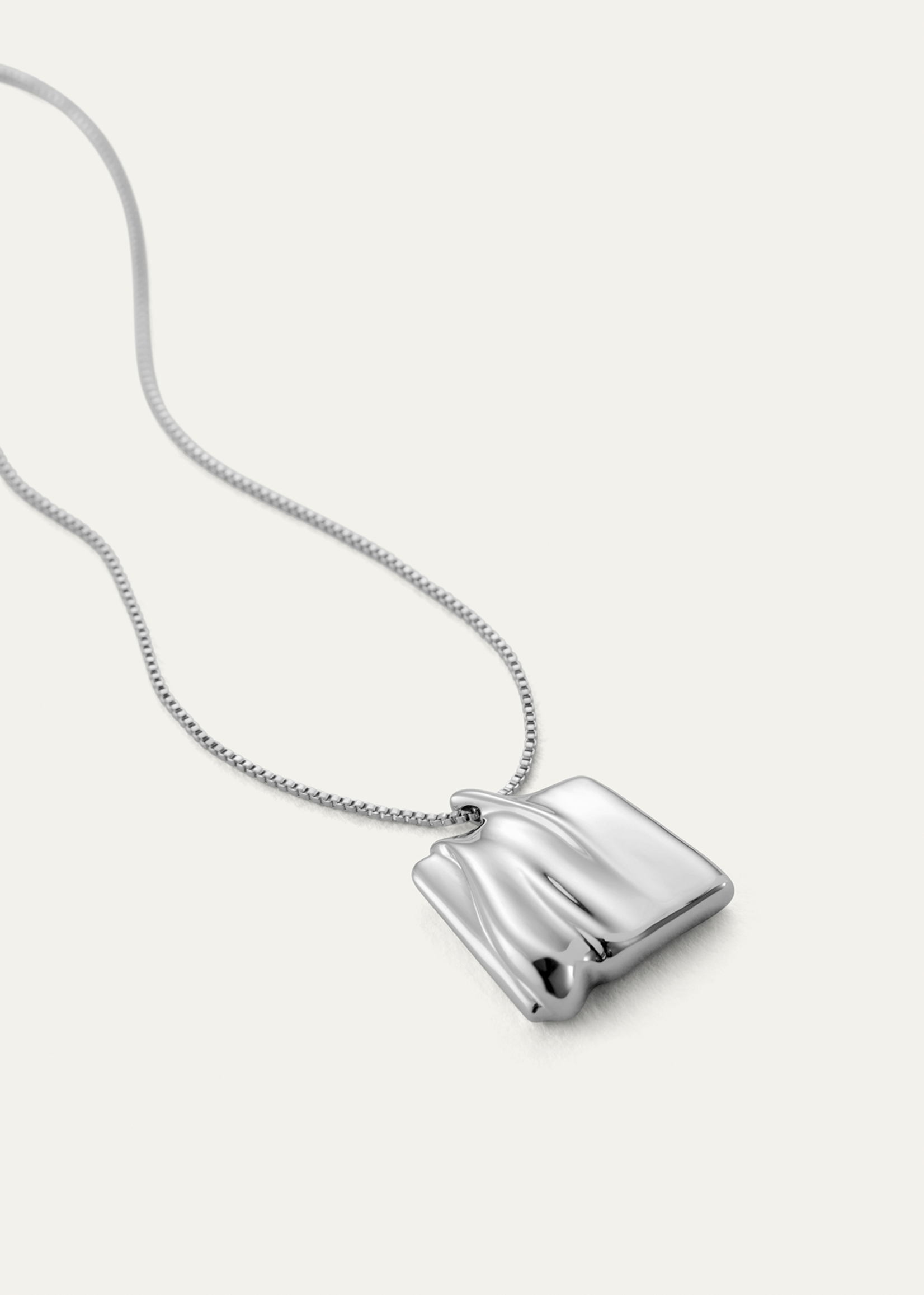 Jenny Bird Collier Pendentif Sundra - Argent