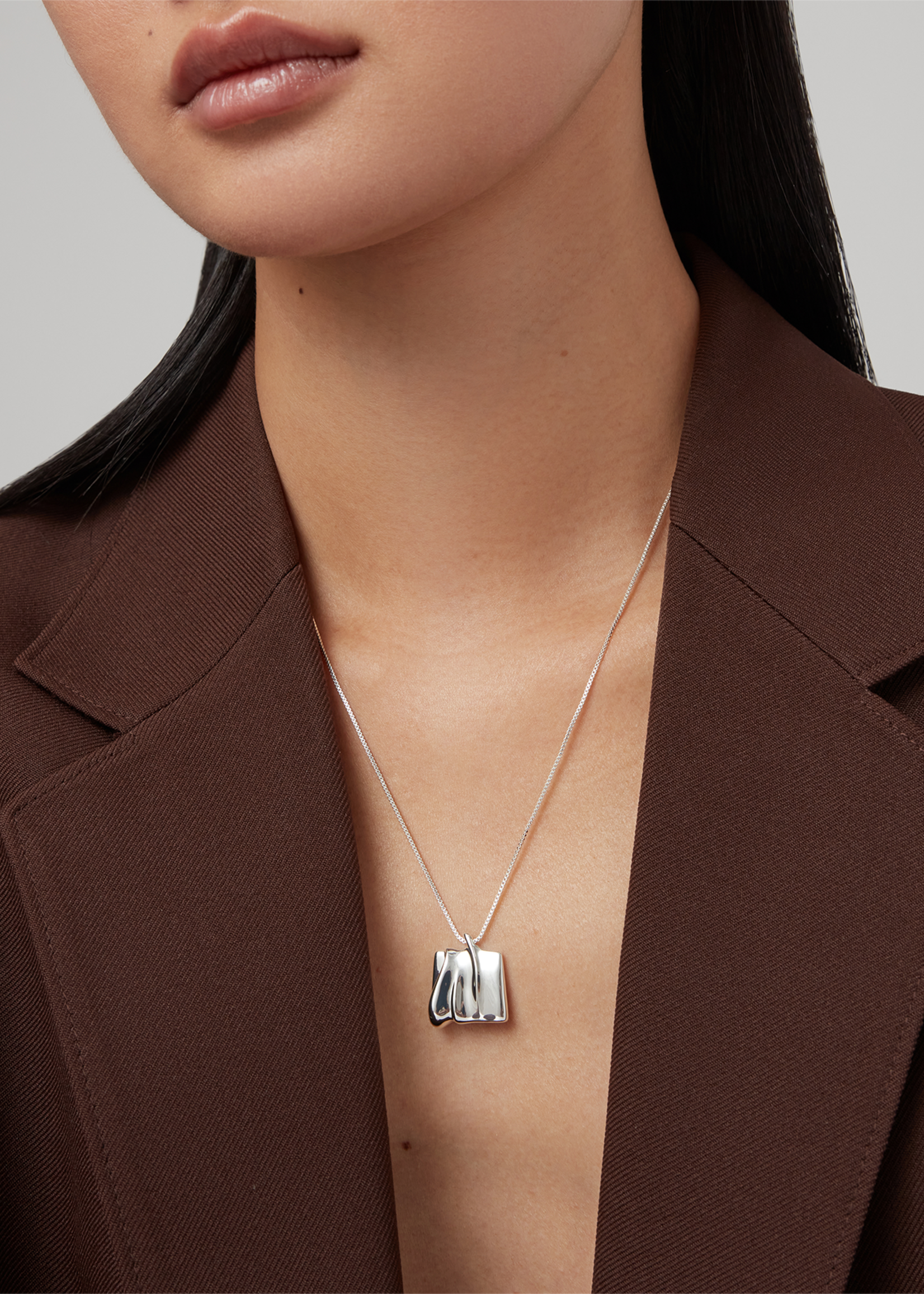 Jenny Bird Collier Pendentif Sundra - Argent