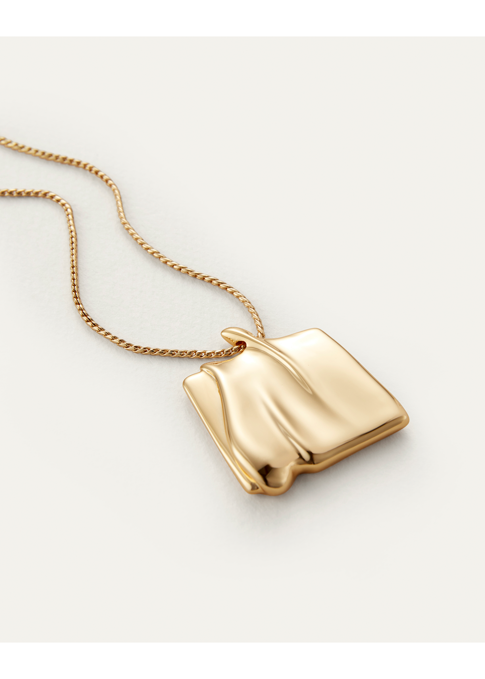Jenny Bird Collier Pendentif Sundra (Grand) - Or