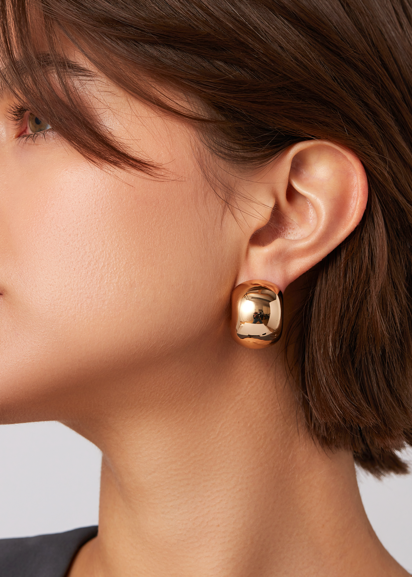 Jenny Bird Gemma Hoops - Gold