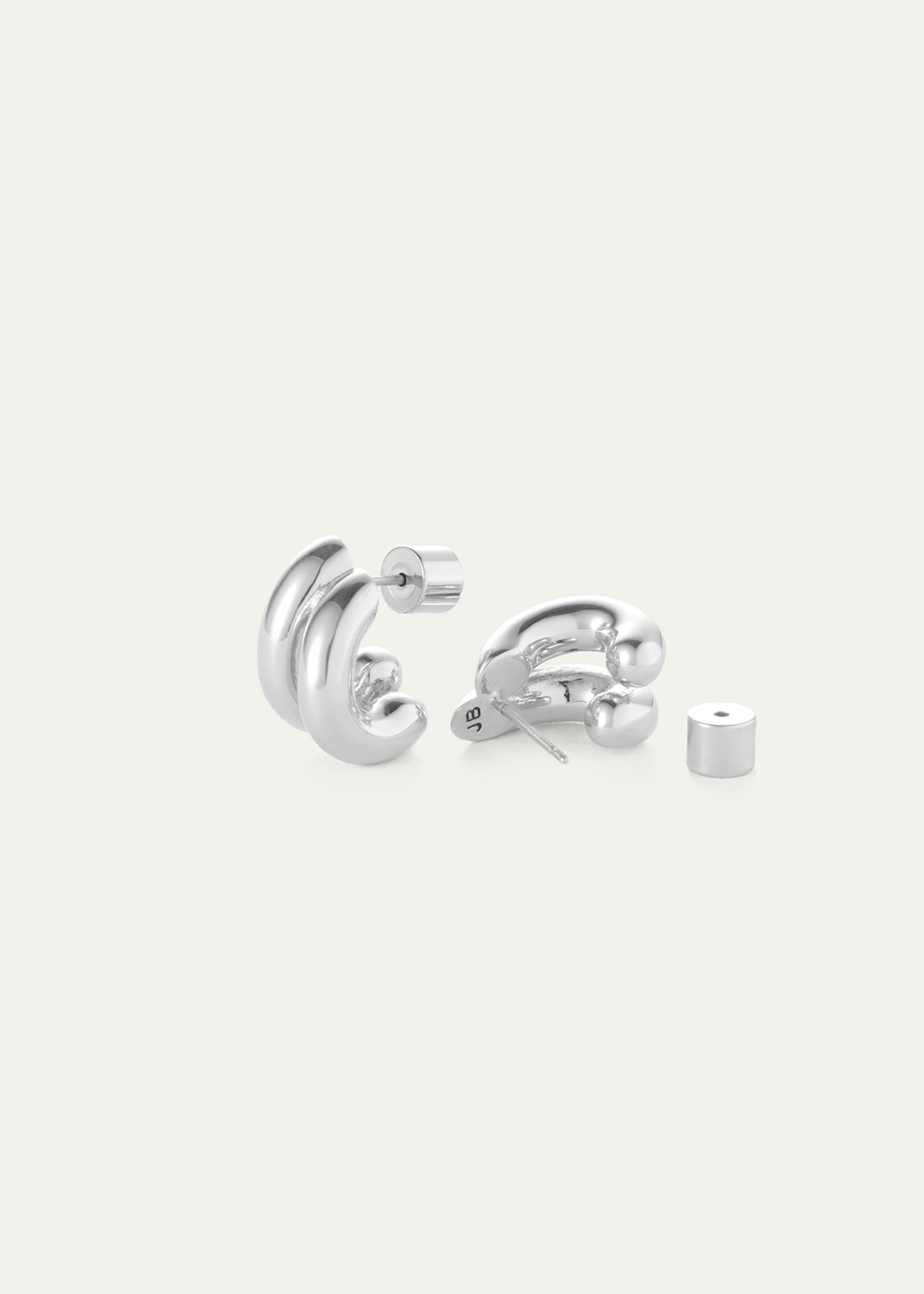 Jenny Bird Boucles D'oreilles Mini Florence - Argent
