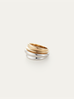 Jenny Bird Lennon Ring Set - Two-Tone