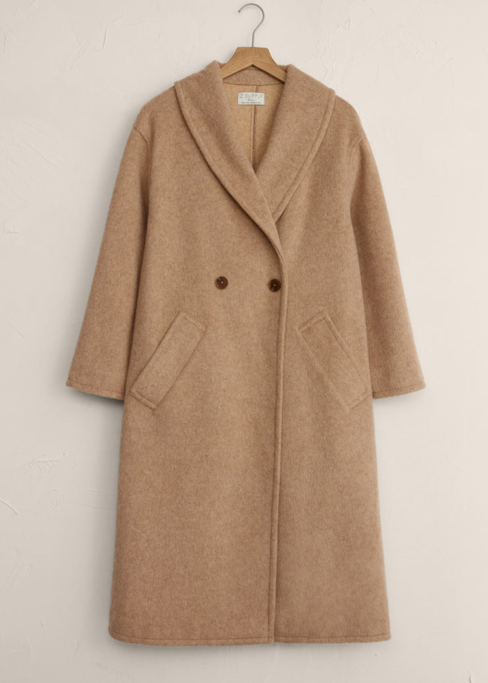 Z-Supply Z-Supply Le Manteau Signature - Classic Camel