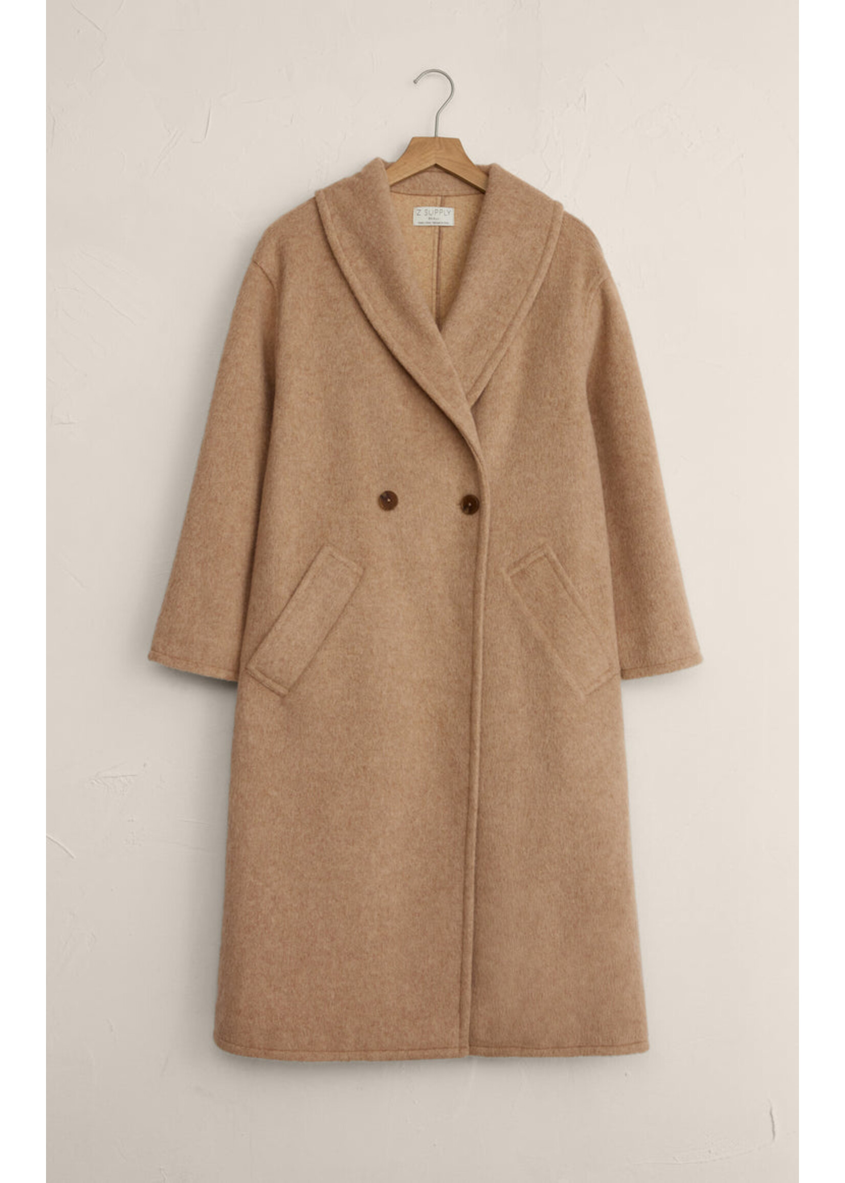 Z-Supply Z-Supply The Signature Coat - Classic Camel
