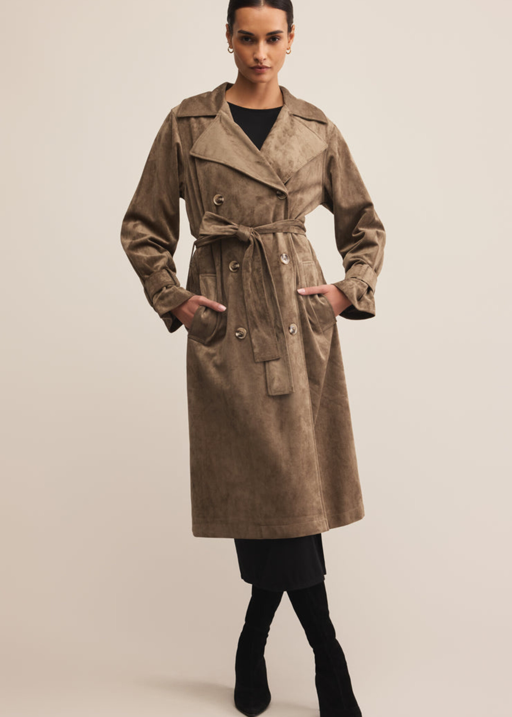 Z-Supply Z-Supply Dorian Suede Trench - Retreat