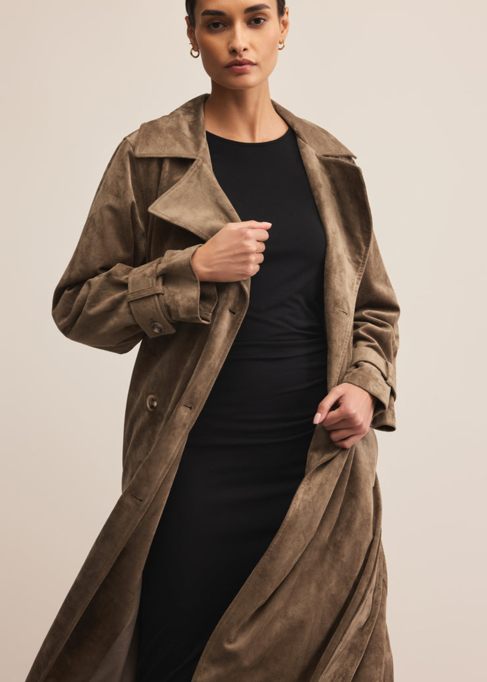 Z-Supply Z-Supply Dorian Suede Trench - Retreat