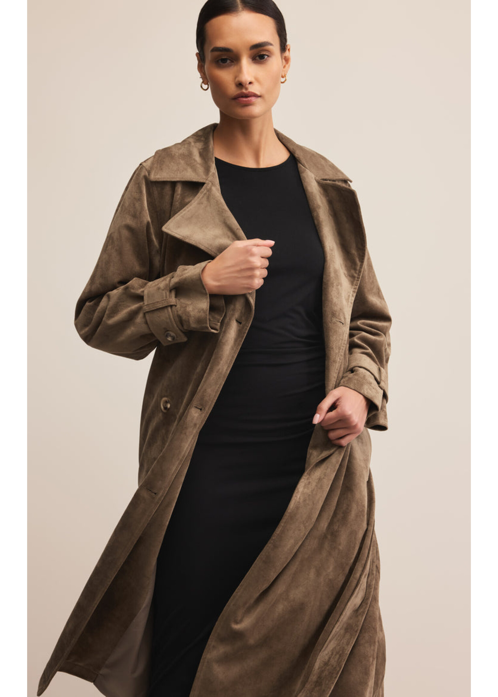 Z-Supply Z-Supply Dorian Suede Trench - Retreat