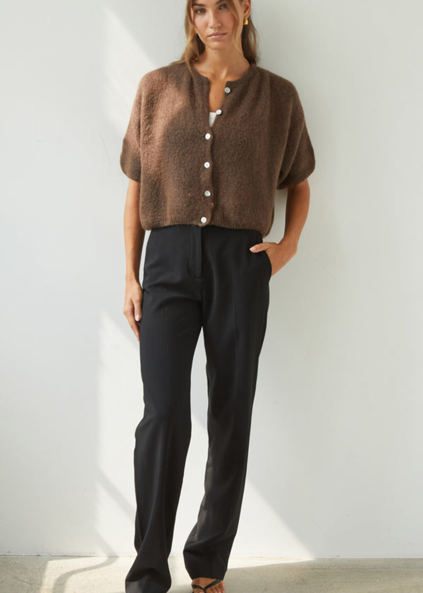 Charli Charli Cardigan Emme - Espresso