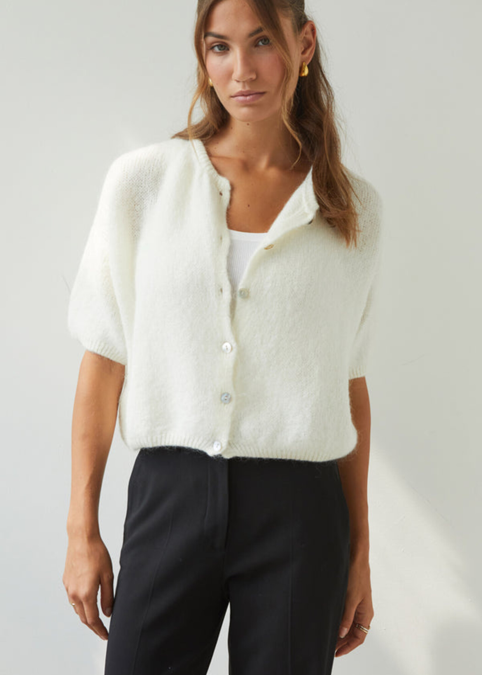 Charli Charli Cardigan Emme - Ivory