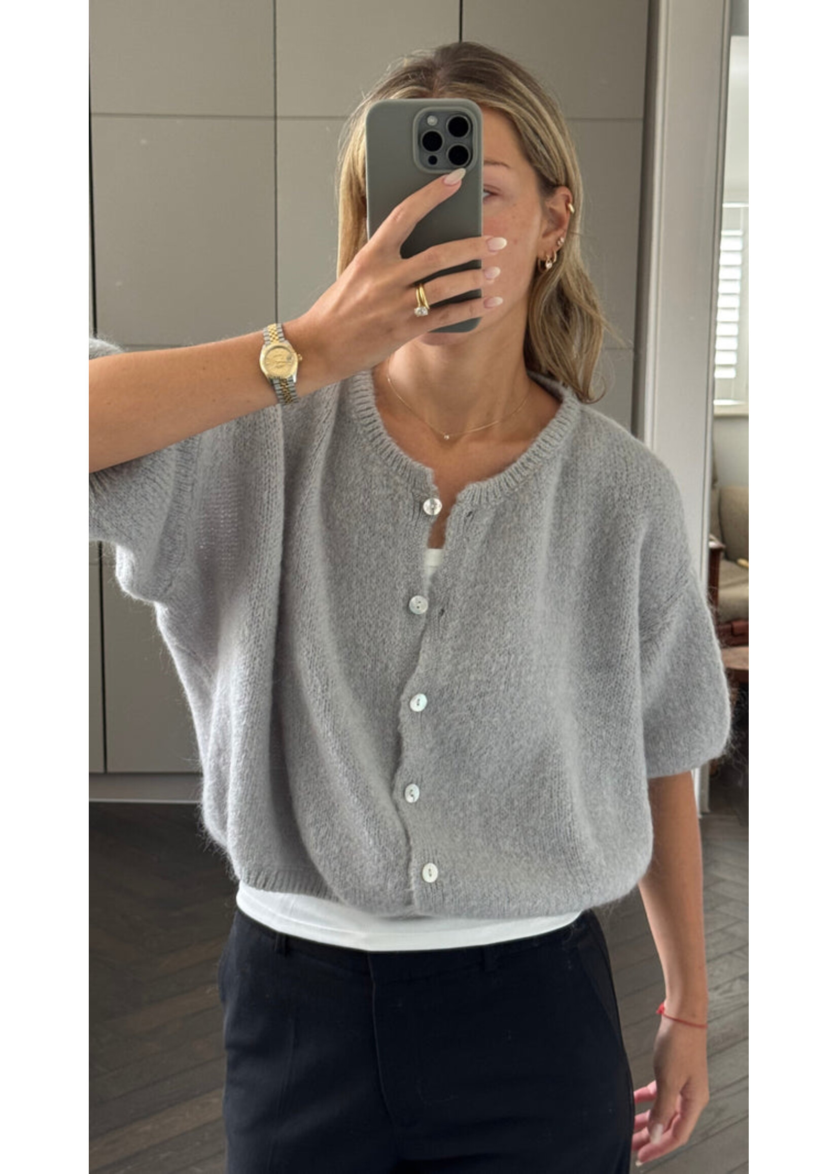 Charli Charli Cardigan Emme - Stone